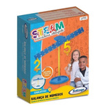 Jogo Educativo Steam Balança Pesos E Numeros 24 Peças