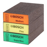 Jogo Esponja Abrasiva Bosch Expert S471 69x26x97mm