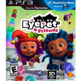 Jogo Eyepet E Friends Ps3 Midia Fisica Playstation Move