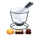 Jogo Fondue 140ml Porcelana Halle 2 Garfos Individual/casal