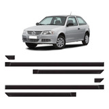 Jogo Friso Lateral Gol G4 2 Portas 2006 2007 A 2014 Preto