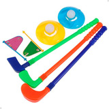 Jogo Golfe Golf Brinquedo Infantil Kit Bola Taco E Buraco 
