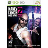 Jogo Kane & Lynch 2 Dog Days Pra Xbox 360 Lacrado E Original