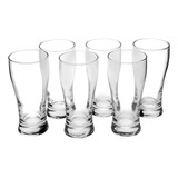 Jogo Kit 6 Copos Chopp Cerveja Tulipa Taça 200ml Munich Cor Incolor