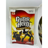 Jogo Mídia Física Guitar Hero World Tour Nintendo Wii