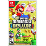 Jogo New Super Mario Bros U Deluxe Nintendo Switch Fisica