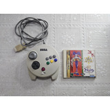 Jogo Nights + Controle 3d Pad Para Sega Saturno !
