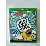 Jogo Para Kinect Just Sing Xbox One Midia Fisica 