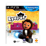Jogo Para Playstation 3 Eyepet Ps3 Move - Original Seminovo