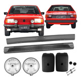 Jogo Parachoque Diant Tras Gol Gt 84/86 C/ Batentes E Milha