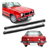 Jogo Parachoque Dianteiro Traseiro Chevette 80 81 82 Cromado