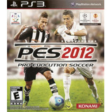 Jogo Pro Evolution Soccer 2012 Pes 12 Ps3 Mídia Física Origi