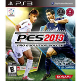 Jogo Pro Evolution Soccer 2013 Pes Ps3 Mídia Física Original