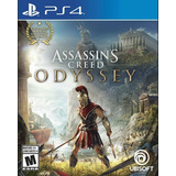 Jogo Ps4 Assassins Creed Odyssey Mídia Física Novo Lacrado