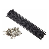 Jogo Raio Preto Inox Richman 263mm X 2.0mm 72 Unidades
