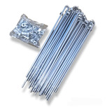 Jogo Raio Traseiro Xt 660 Cromado 4mm 1° Linha