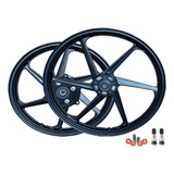Jogo Roda Liga Leve Bros Nxr 160 Xre 190 Freio Disco Par