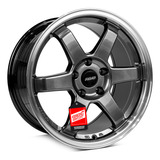 Jogo Roda Taluda Te37 Aro 17x9 5x114 Et35 9.2kg Preto