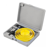 Jogo Serra Copo Kit 8 Peças Para Madeira Gesso Pvc Plástico