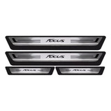 Jogo Soleira Aço Inox Escovado Ford Focus 2015 2016 2017