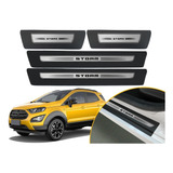 Jogo Soleira Adesiva Ford Ecosport Storm Aço Escovado Drop