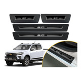 Jogo Soleira Resinada Drop Elegance Chevrolet S10 2020 2021