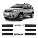 Jogo Soleira Resinada Ford Ecosport 2008 Até 2012