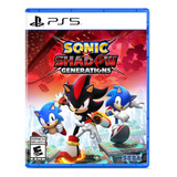 Jogo Sonic X Shadow Generations Ps5 Fisico