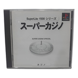 Jogo Superlite 1500 Super Casino Special Original Ps1