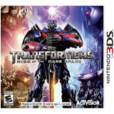Jogo Transformers Rise Of The Dark Spark Para Nintendo 3ds