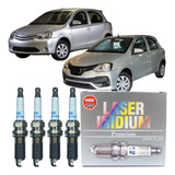 Jogo Vela Ignição Ngk Toyota Etios 1.5 16v Vvt-i 2016 2021