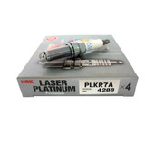 Jogo Vela Platinum Plkr7a C180 1.6 16v Kompressor 10/xx Ngk