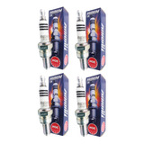 Jogo Velas Ignição Ngk Iridium Kawasaki Z800 4 Unid Cr9eix