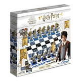 Jogo Xadrez E Damas Harry Potter Em Madeira/plástico