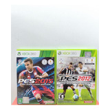 Jogos Xbox 360: Pro Evolution Soccer 2012 + Pes 2015
