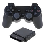 Joystick Controle Para Ps2 Sem Fio Exclusivo Analógico Vibra