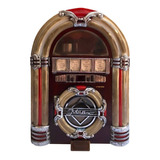 Jukebox Vintage Retrô Mp3, Cd, Am/fm 26.121 Classic Cor Marrom 110v/220v