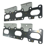 Juntas Coletor Escape Ford Edge 3.5 V6 24v Gasolina Aço Par