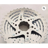 K7 Cassete 10v 11-36 Xtime Tsw Freehub Serve Shimano Sram Cor Prateado Quantidade Máxima De Dentes 36 Quantidade Mínima De Dentes 11