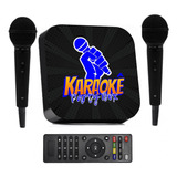 Karaoke Party Box Profissional Com Pontuação +2 Microfones