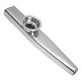 Kazoo Metal Sopro Apito Percussão Dolphin A Cor Nf-e Cor Prata