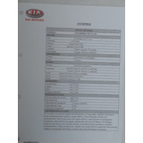 Kia Enterprise 1998 Release Ficha Tec. Jornalistas Kia Br