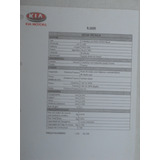 Kia K-3600 1998 Release Ficha Tec. Jornalistas Kia Br