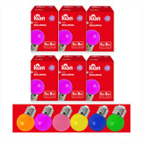 Kian Led Bolinha Color 3w 110v/220v - 55lm - Decoração Kit 6