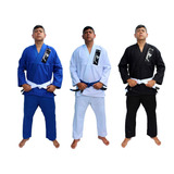 Kimono Jiu-jitsu Judo Adulto Trançado Titanio Esportes