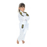 Kimono Judo Infantil Reforçado Kyoshi C/ Faixa Acompanha 