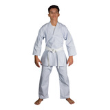 Kimono Mestre Karatê Brim Faixa Branca Grátis