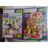 Kinect Adventures E Kinect Sports - Jogos Xbox 360 360