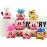 Kirby Nintendo Kit Com 8 Figuras Kirby