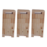 Kit 03 Caixa De Jatai Modelo Inpa 2 Melgueiras